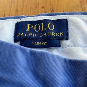 Polo Ralph Lauren blue chinos slim fit 40 w 32 l